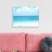 Grand Cayman Island Beach & Ocean Canvas Afdruk (Insitu (Woonkamer))