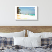 Grand Cayman Island Canvas Print (Insitu (Slaapkamer))