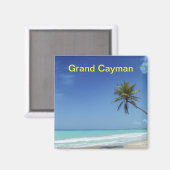 Grand Cayman Island magneet (Voorkant / Achterkant)