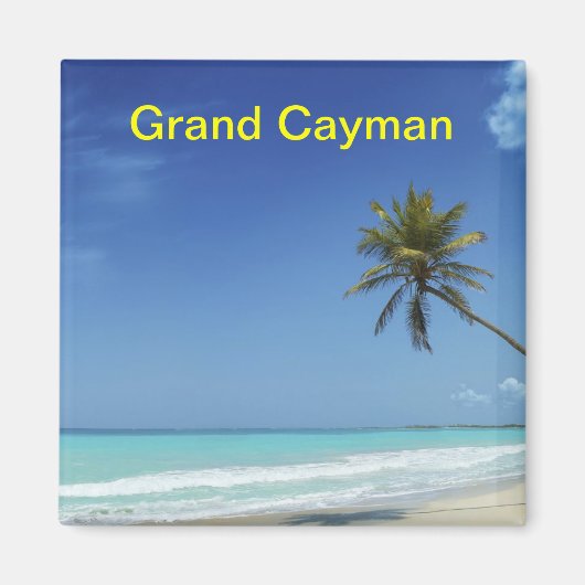 Grand Cayman Island magneet (Voorkant)