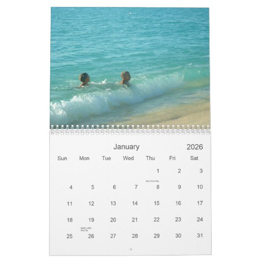 GRAND CAYMAN KALENDER (Jan 2026)