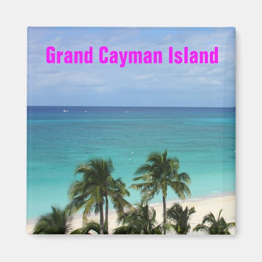 Grand Cayman magneet (Voorkant)