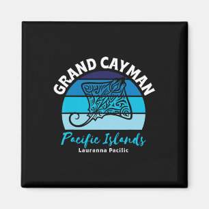 Grand Cayman Pacific Islands Stingray Family Vacat Magneet