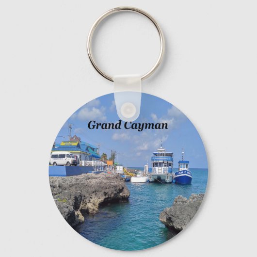 Grand Cayman Sleutelhanger (Voorkant)