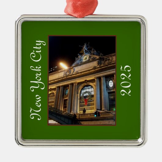'Grand Central Christmas' 2025 Ornament (Voorkant)