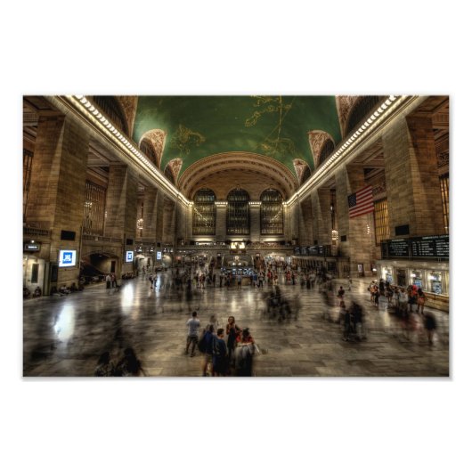 Grand Central Station Foto Afdruk (Voorkant)