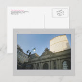 Grand Central Station & Met Life Building Carte po (Devant / Derrière)