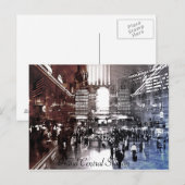 Grand Central Station, NYC Briefkaart (Voorkant / Achterkant)