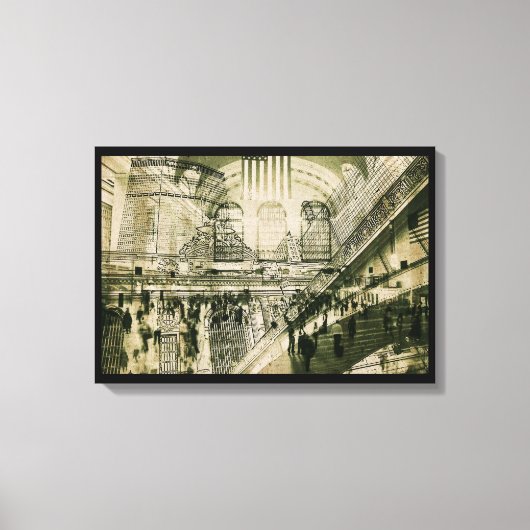 Grand Central Station, NYC, impression de toile (Recto)