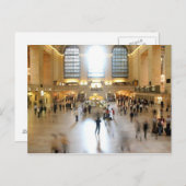 GRAND CENTRAL TERMINAL, NEW YORK BRIEFKAART (Voorkant / Achterkant)