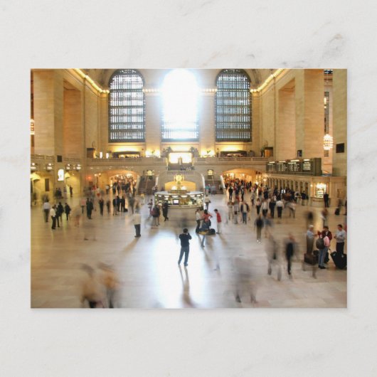 GRAND CENTRAL TERMINAL, NEW YORK BRIEFKAART (Voorkant)