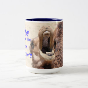 Grand chameau bouillon, Mug Bleu de la Journée de