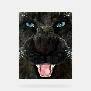 Grand Chat Panther Noir