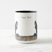 Grand chien Dane Mug (Centre)