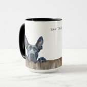 Grand chien Dane Mug (Devant gauche)