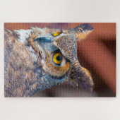 Grand Chouette à la corne. Jigsaw Puzzle (Horizontal)