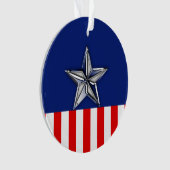 Grand Chrome comme l'étoile d'argent sur les coule (devant)