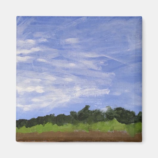 grand ciel peint aimant par jamie (Devant)