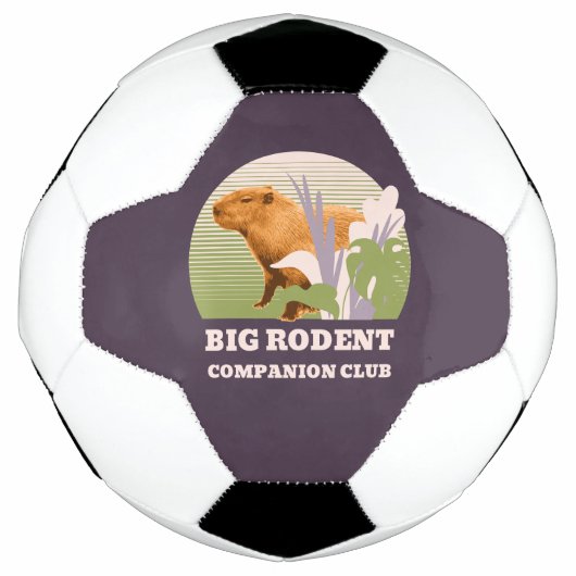 Grand Club de Compagnons Rongeurs Capybara (Devant)