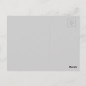 Grand congé vert avec carte postale d'eau (Dos)