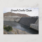 Grand Coulee Dam Travel Foto Briefkaart (Voorkant)