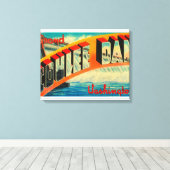 Grand Coulee Dam, Washington Canvas Afdruk (Insitu (Houten vloer))
