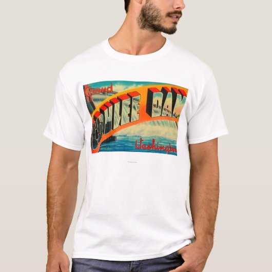 Grand Coulee Dam, Washington T-shirt (Voorkant)