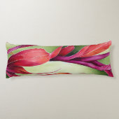 Grand Coussin de Corps de Plante Hawaïenne (Dos)