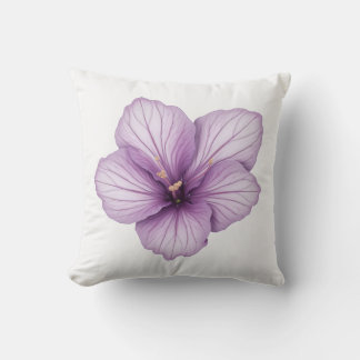grand coussin de coussin lilas