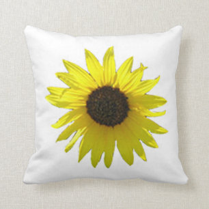 Grand coussin de tournesol