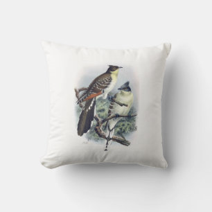 Grand Coussin d'oiseaux de Cuckoo tacheté