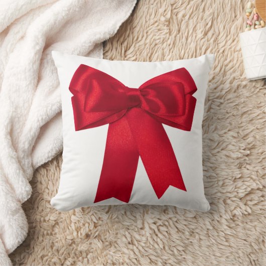 Grand coussin rouge d'arc (Couverture)