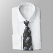 Grand Cravate Grey Owl (Attaché)