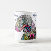 Grand Dane Amoureux des chiens Mug (Centre)