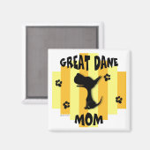 Grand Dane Maman Magnet (Recto/Verso)