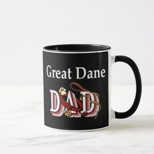 Grand Dane Papa Mug (Droite)