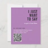 Grand Danois annonçant les cartes code QR (Dos)