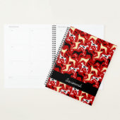 Grand Danois Faune Arlequin Dane Dog Planificateur (Devant avec enveloppe)