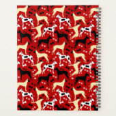 Grand Danois Faune Arlequin Dane Dog Planificateur (Dos)