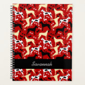 Grand Danois Faune Arlequin Dane Dog Planificateur (Devant)