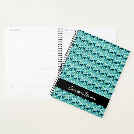 Grand Danois Fawn Harlequin Dane Chien Mois (Devant avec enveloppe)