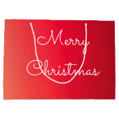 Grand Designer Sac fourre-tout cadeau de Noël (Dos)