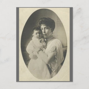 Grand Duchess Viktoria Melita & Marie Romanov #258 Briefkaart