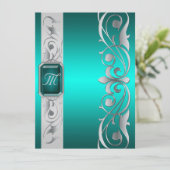 Grand Duke Bijoux Turquoises Argent Et Invitation (Debout devant)