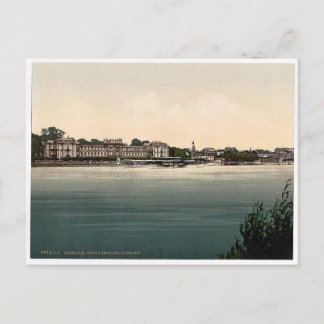 Grand Duke's Castle, Biebrich, de Rijn, Duitsland Briefkaart