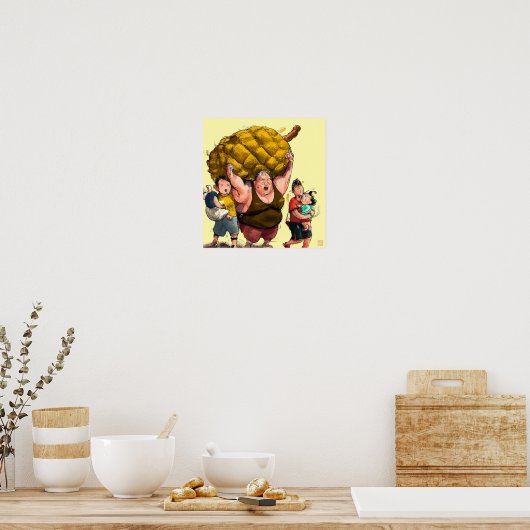 Grand Durian - Impression d'art en toile (Cuisine)