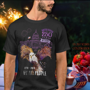 Grand Eagle US 250 Jaar Vrijheid Wij Het Volk T-shirt