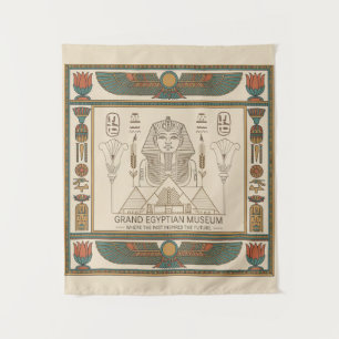Grand Egyptian Museum Egypte Erfgoed Design Wandkleed