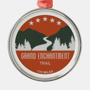 Grand Enchantment Trail Metalen Ornament