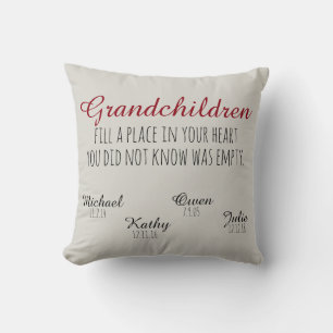 Grand-enfants Coussin